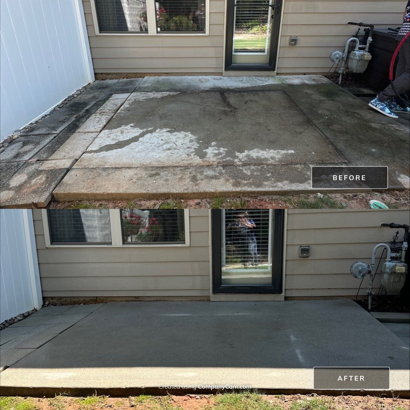 Patio Pressure Washing in Buford, Ga