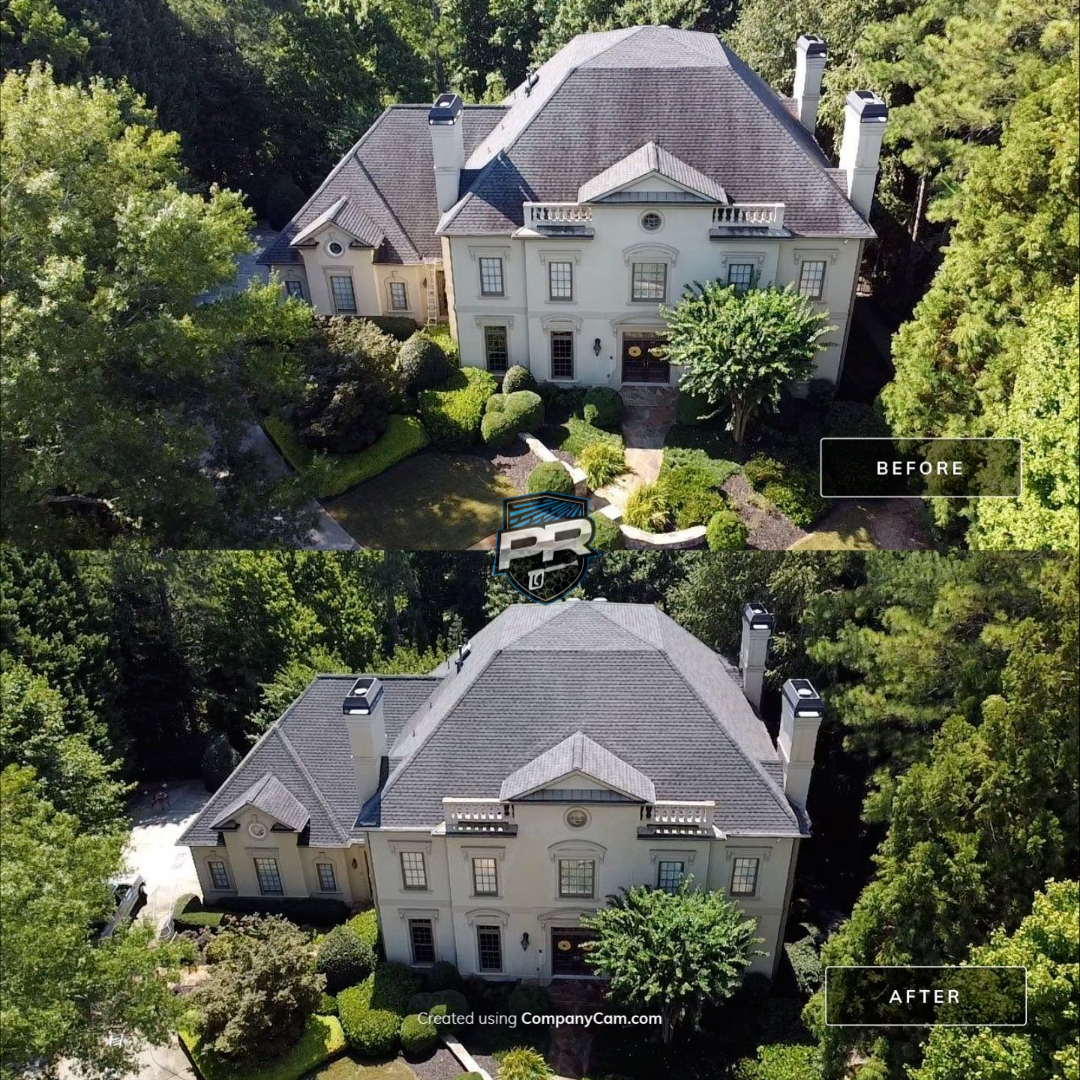 Roof Soft Washing in Alpharetta, GA